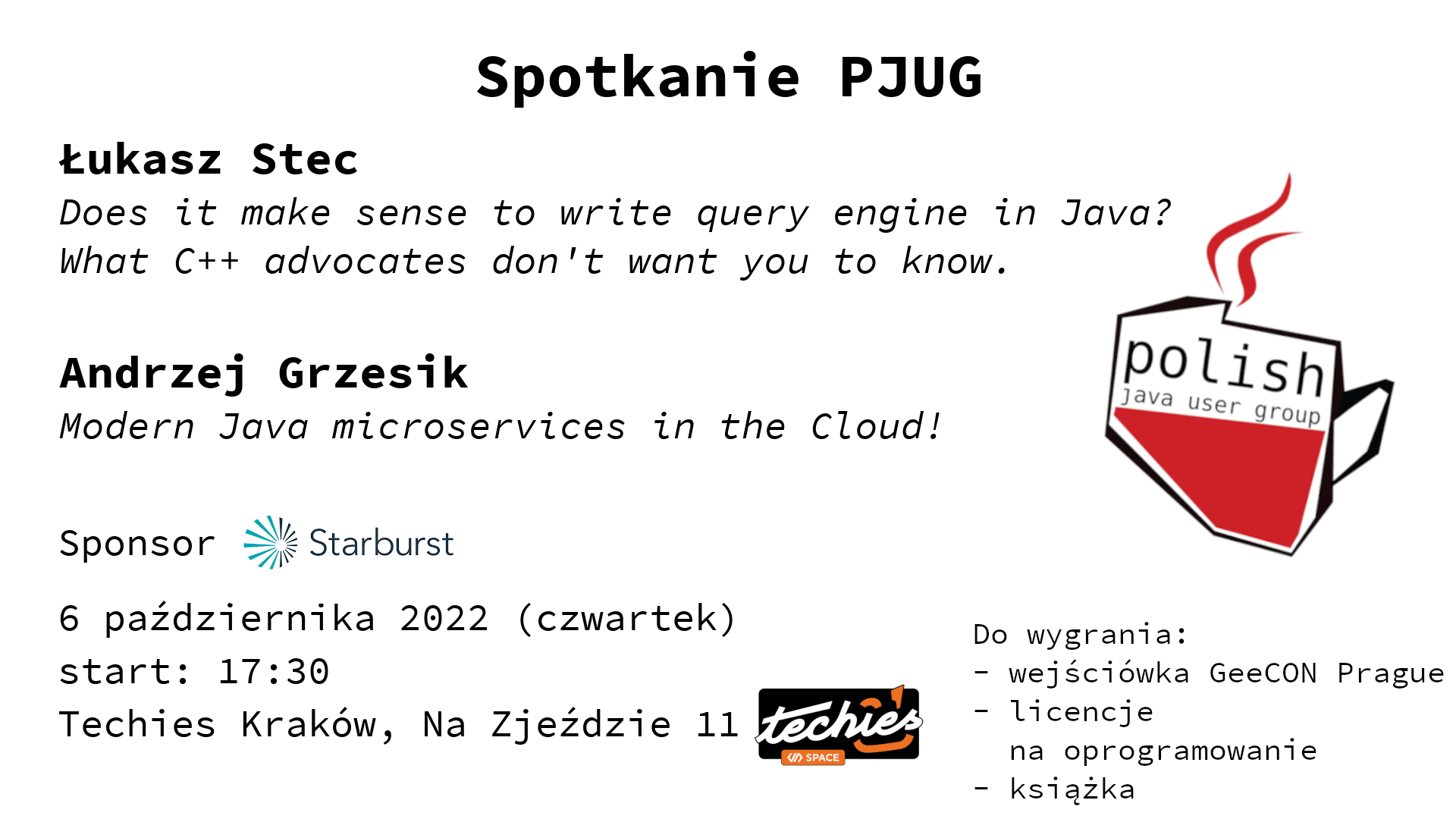 Polish JUG meetup
